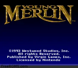 Young Merlin online game screenshot 1