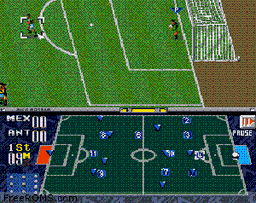 Zico Soccer online game screenshot 2
