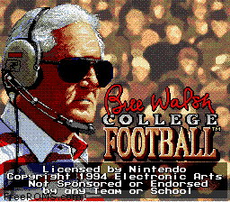 Bill Walsh College Football