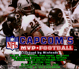 Capcom's MVP Football