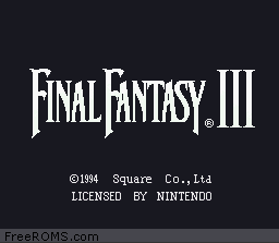 Final Fantasy III