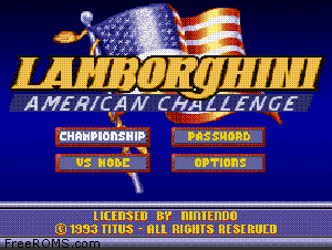 Lamborghini - American Challenge