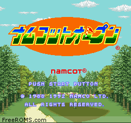 Namco Open