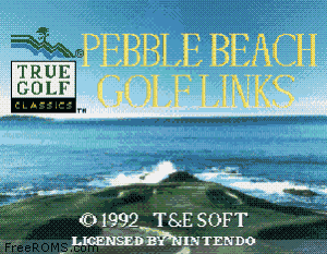 Pebble Beach Golf Links