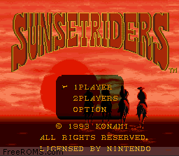 Sunset Riders