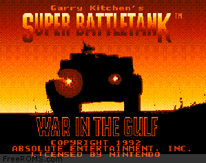 Super Battletank - War in the Gulf