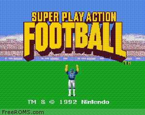 Super Play Action Football