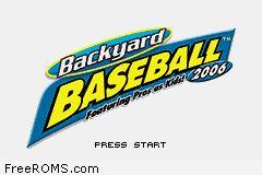 Backyard Baseball 2006 online game screenshot 2