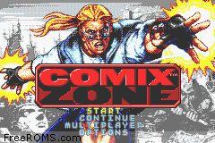 Comix Zone online game screenshot 2