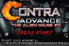 Contra Advance - The Alien Wars Ex scene - 4