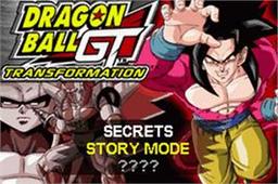 Dragon Ball Gt - Transformation online game screenshot 2