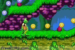 Frogger Advance - The Great Quest scene - 5