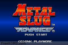 Metal Slug Advance scene - 4