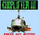 Choplifter III online game screenshot 1