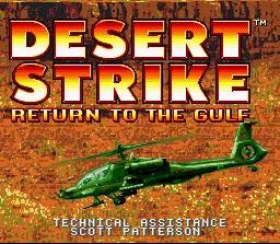 Desert Strike - Return to the Gulf online game screenshot 1