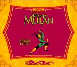 Disney's Mulan online game screenshot 2