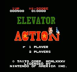 Elevator Action online game screenshot 1