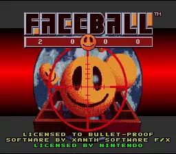 Faceball 2000 online game screenshot 1