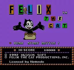 Felix the Cat online game screenshot 1
