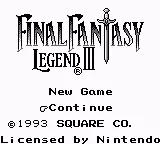 Final Fantasy Legend III online game screenshot 1