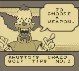 Itchy & Scratchy - Miniature Golf Madness online game screenshot 3