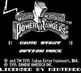 Mighty Morphin Power Rangers - The Movie online game screenshot 1