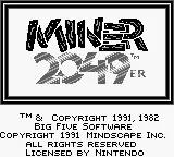Miner 2049er online game screenshot 1