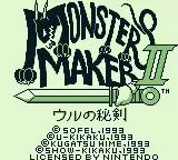 Monster Maker 2 online game screenshot 1