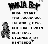 Ninja Boy online game screenshot 1