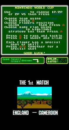 Nintendo World Cup online game screenshot 3