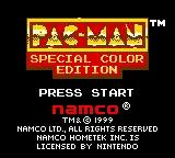 Pac-Man Special Color Edition online game screenshot 1