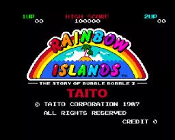 Rainbow Islands online game screenshot 3