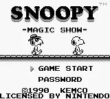 Snoopy - Magic Show online game screenshot 2