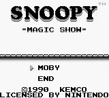Snoopy - Magic Show online game screenshot 3