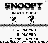 Snoopy - Magic Show online game screenshot 1