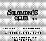 Solomon's Club online game screenshot 1