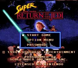 Star Wars - Super Return of the Jedi online game screenshot 1