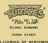 Teenage Mutant Ninja Turtles - Fall of the Foot Clan online game screenshot 1