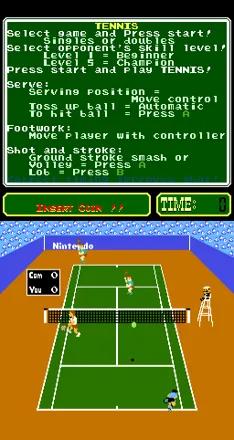 Tennis online game screenshot 2