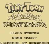 Tiny Toon Adventures - Wacky Sports online game screenshot 1