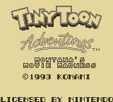 Tiny Toon Adventures 2 - Montana's Movie Madness online game screenshot 1