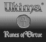 Ultima - Runes of Virtue online game screenshot 1