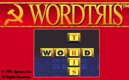 Wordtris online game screenshot 1