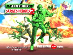 Army Men - Sarge's Heroes 2 online game screenshot 1