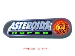 Asteroids Hyper 64 online game screenshot 1