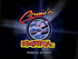 Cruis'n Exotica online game screenshot 1