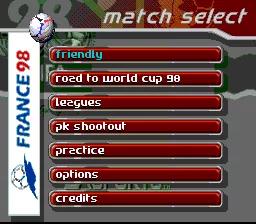 FIFA - Road to World Cup 98 online game screenshot 2