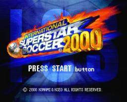International Superstar Soccer 2000 online game screenshot 1