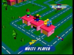Micro Machines 64 Turbo online game screenshot 2