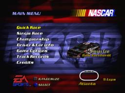 NASCAR 2000 online game screenshot 2
